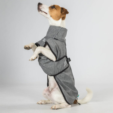 Manteau chien polyvalent Bark Back on Track Gris Manteau chien polyvalent Bark Back on Track Gris