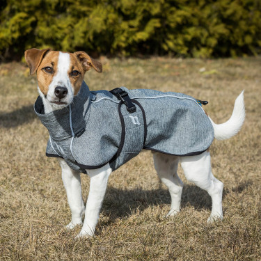 Manteau chien polyvalent Bark Back on Track Gris Manteau chien polyvalent Bark Back on Track Gris