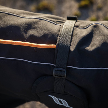 Veelzijdige hondenjas Nella Back on Track Zwart