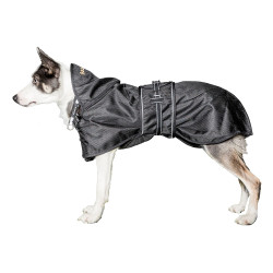 Manteau imperméable pour chien Back on Track Noir