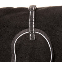 Supreme fleecejas voor honden Back on Track Zwart Supreme fleecejas voor honden Back on Track Zwart