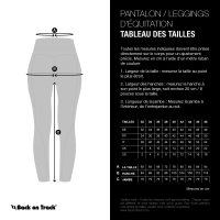 Pantalon d'équitation Julia FS femme Back on Track Bleu Pantalon d'équitation Julia FS femme Back on Track Bleu