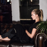 Fleece deken Back on Track Zwart