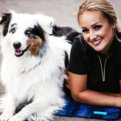 Serviette Rafraîchissante pour chien Cool on Track Back on Track