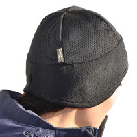 Onderhelm Back on Track van mesh Zwart