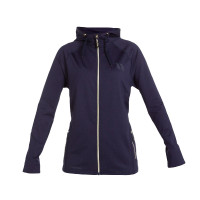 Dameshoodie Back on Track Alissa P4G Blauw Dameshoodie Back on Track Alissa P4G Blauw