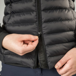 Damesjas Luna Back on Track met logo Zwart