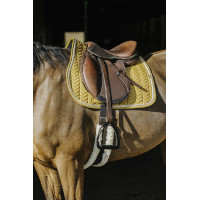 Tapis de selle Equithème Softy Moutarde