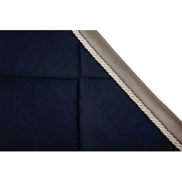 Zadeldek Lami-Cell Elegance Marine / champagne Blauw