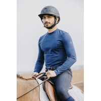 T-shirt Equithème Will manches longues Bleu marine T-shirt Equithème Will manches longues Bleu marine