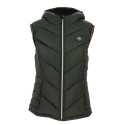 Mouwloze bodywarmer Equithème Lea Zwart