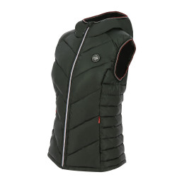 Mouwloze bodywarmer Equithème Lea Zwart