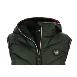 Mouwloze bodywarmer Equithème Lea Zwart