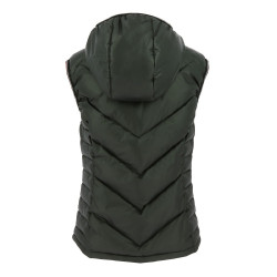 Mouwloze bodywarmer Equithème Lea Zwart