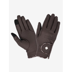 Gants d'équitation Classic LeMieux Marron