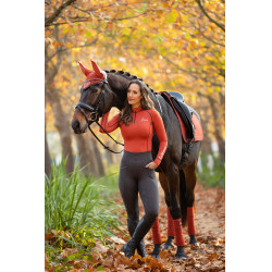 Bandes de polo LeMieux Luxury Sienna Rouge