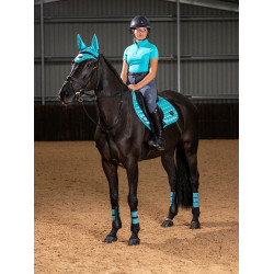 LeMieux Loire Classic Close Contact Square zadeldek Azur Blauw LeMieux Loire Classic Close Contact Square zadeldek Azur Blauw