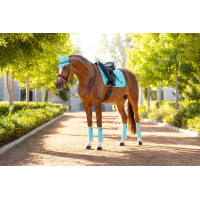 Tapis LeMieux Loire Classic Dressage Square Azure Bleu Tapis LeMieux Loire Classic Dressage Square Azure Bleu