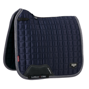 Tapis LeMieux Loire Classic Dressage Square Marine twilight Bleu Tapis LeMieux Loire Classic Dressage Square Marine twilight Bleu