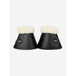 Cloches LeMieux Mouton et Simili-Cuir Noir / naturel Cloches LeMieux Mouton et Simili-Cuir Noir / naturel