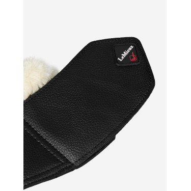 Cloches LeMieux Mouton et Simili-Cuir Noir / naturel Cloches LeMieux Mouton et Simili-Cuir Noir / naturel