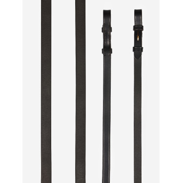 Rênes en caoutchouc Ultragrip LeMieux Kris Marron Rênes en caoutchouc Ultragrip LeMieux Kris Marron