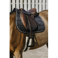Tapis de selle Equithème Shiny Noir Tapis de selle Equithème Shiny Noir