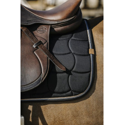 Tapis de selle Equithème Shiny Noir