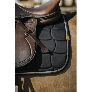 Zadeldekje Equithème Shiny Zwart Zadeldekje Equithème Shiny Zwart