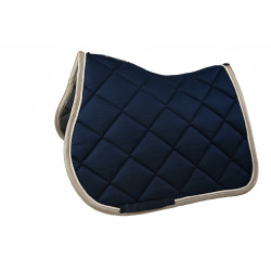 Zadeldek Lami-Cell Elegance Marine / champagne Blauw