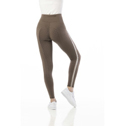Pull-on Equithème Violette fond silicone Taupe Marron Pull-on Equithème Violette fond silicone Taupe Marron