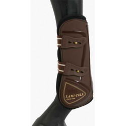 Lami-Cell Elite beenbeschermers Chocolade Bruin Lami-Cell Elite beenbeschermers Chocolade Bruin