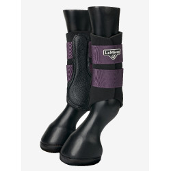 Guêtres LeMieux Grafter Figue Violet Guêtres LeMieux Grafter Figue Violet