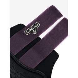 Guêtres LeMieux Grafter Figue Violet Guêtres LeMieux Grafter Figue Violet
