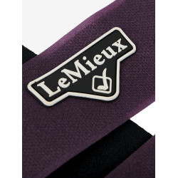 Guêtres LeMieux Grafter Figue Violet Guêtres LeMieux Grafter Figue Violet