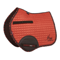 Mini LeMieux Suede Jump Vierkant Tapis Chilli oud model
