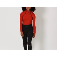 LeMieux Young Rider St Tropez broek Zoethout Grijs