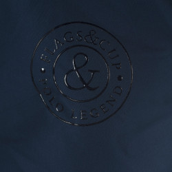 Technische herenparka Waterlo Flags & Cup Marineblauw