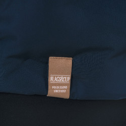 Technische herenparka Waterlo Flags & Cup Marineblauw