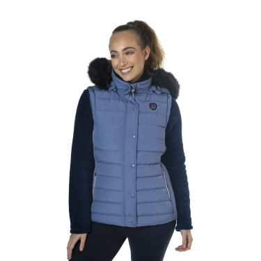 Doudoune sans manches Kenora Flags & Cup Denim Bleu