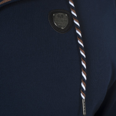 Sweat zippé homme Gambo Flags & Cup Bleu marine