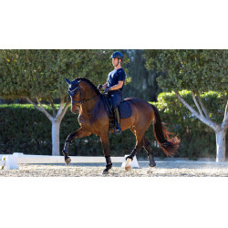 Tapis de dressage LeMieux Le Cool Grip Bleu marine Tapis de dressage LeMieux Le Cool Grip Bleu marine
