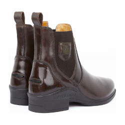 Boots Cuir Neptune femme B Vertigo Marron foncé