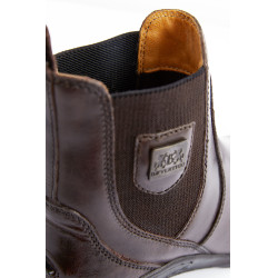 Boots Cuir Neptune femme B Vertigo Marron foncé