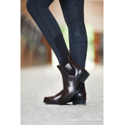 Boots Cuir Neptune femme B Vertigo Marron foncé