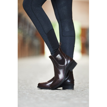 Boots Cuir Neptune femme B Vertigo Marron foncé