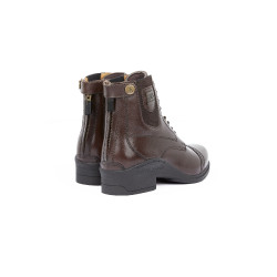 Boots Cuir lacets devant Jupiter femme B Vertigo Marron foncé