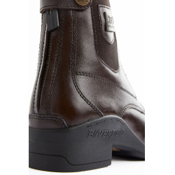 Boots Cuir lacets devant Jupiter femme B Vertigo Marron foncé