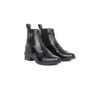 Boots Cuir fermeture éclair Saturn femme B Vertigo Noir Boots Cuir fermeture éclair Saturn femme B Vertigo Noir