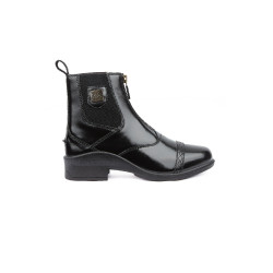 Boots Cuir fermeture éclair Saturn femme B Vertigo Noir Boots Cuir fermeture éclair Saturn femme B Vertigo Noir